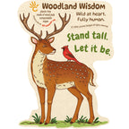 Deer Sticker - Stand Tall. Let it be.