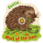 Porcupine Sticker Vegan