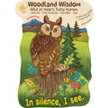 Great Horned Owl Sticker - In silence, I see.