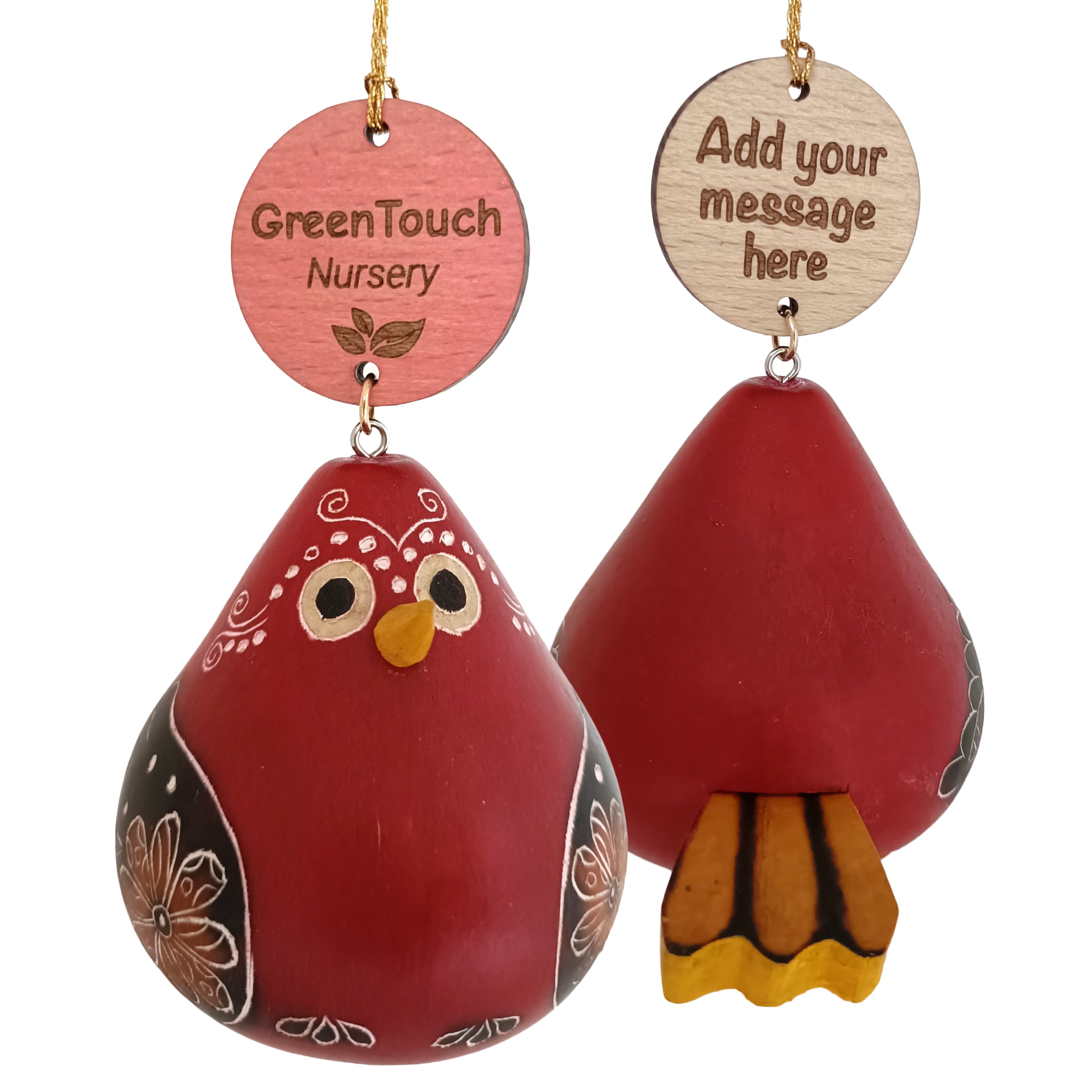 Custom Wood Token for Gourds