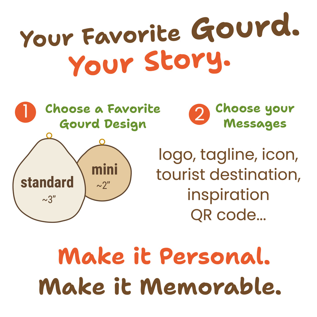 Custom Wood Token for Gourds