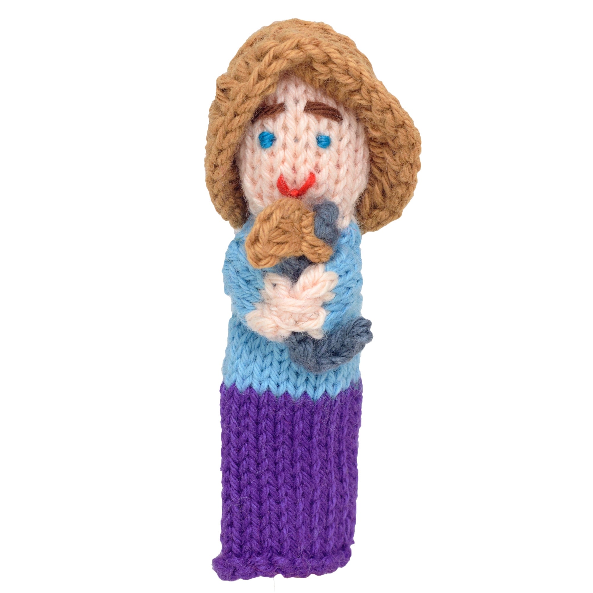 Lumberjack - Organic Cotton Finger Puppet