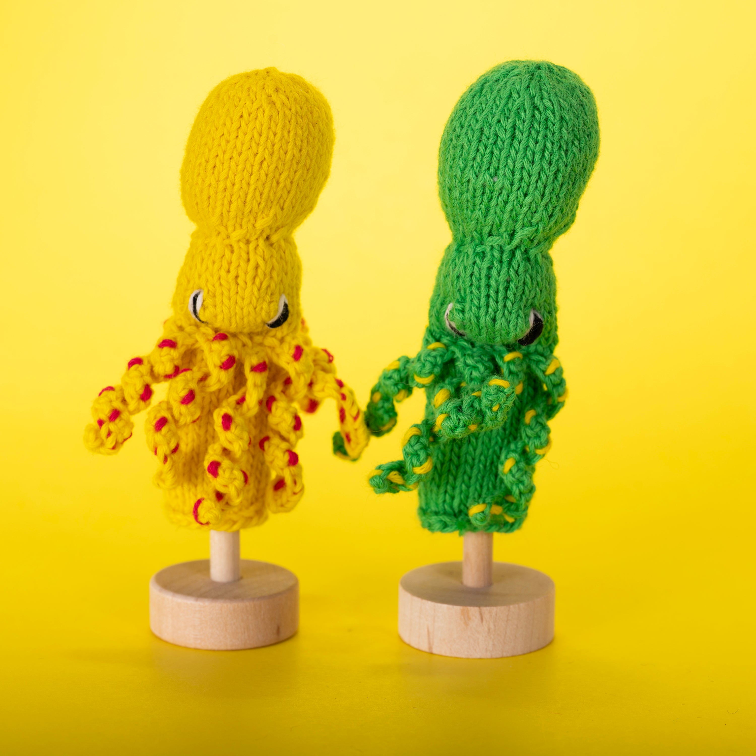 Ocean Mix Organic Cotton Finger Puppet (sold in 50's)