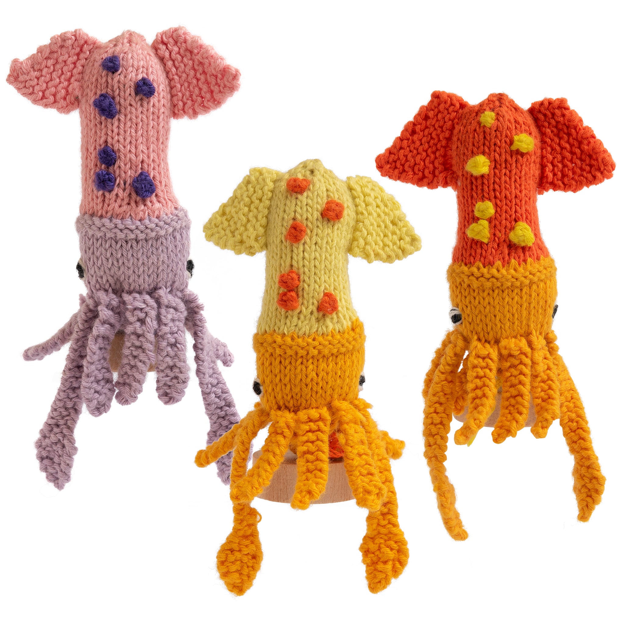 Ocean Mix Organic Cotton Finger Puppet (sold in 50's)