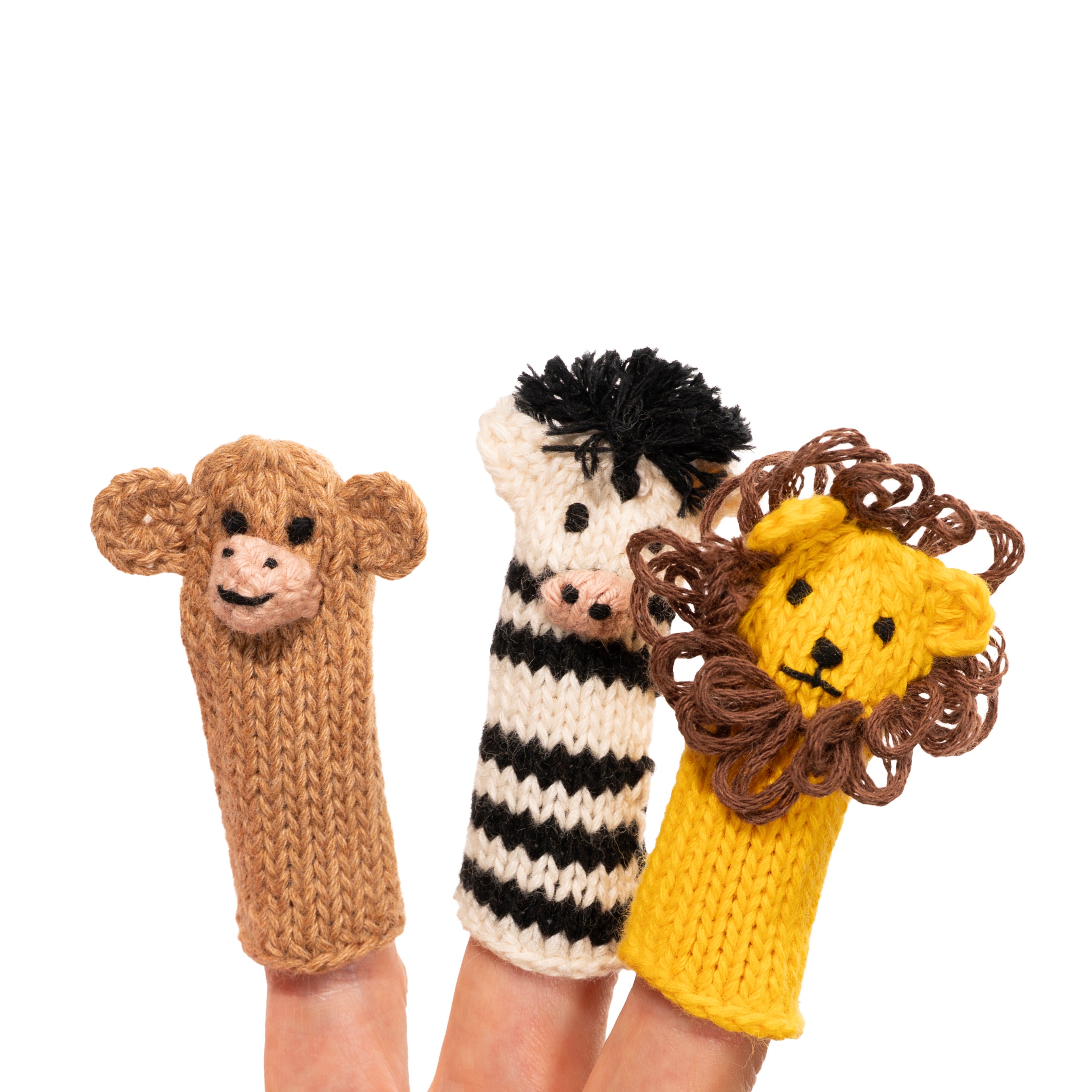 Modern Creatures - Organic Cotton Finger Puppet (Sold in 100's)