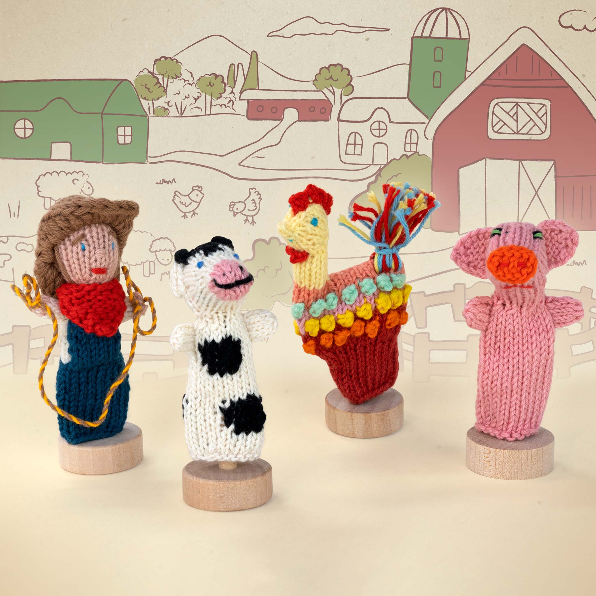 Farm Gift Set of 4