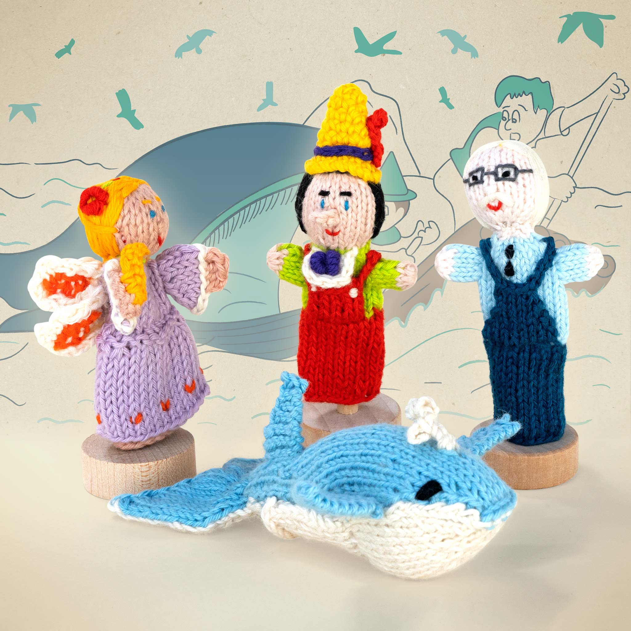 Pinocchio Gift Set of 4