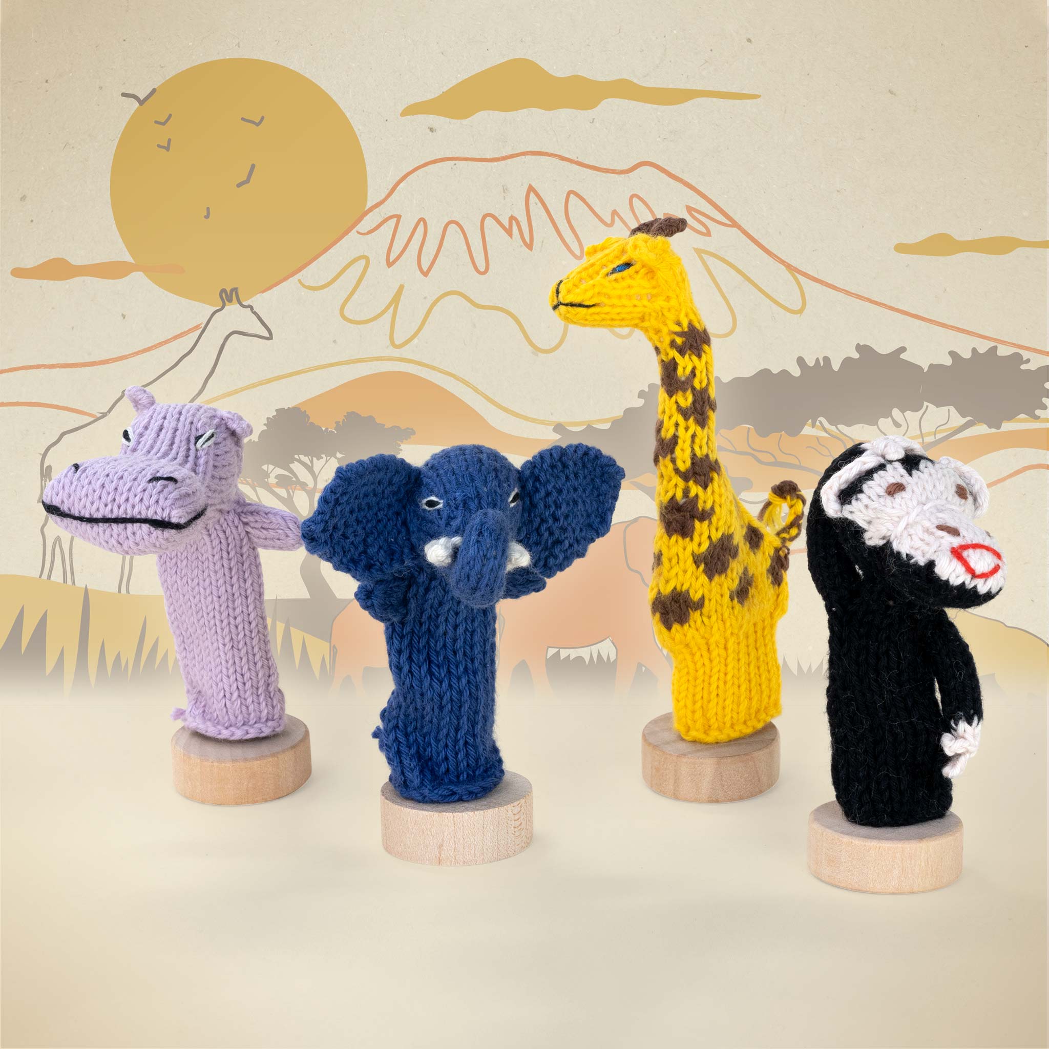 Africa Gift Set of 4