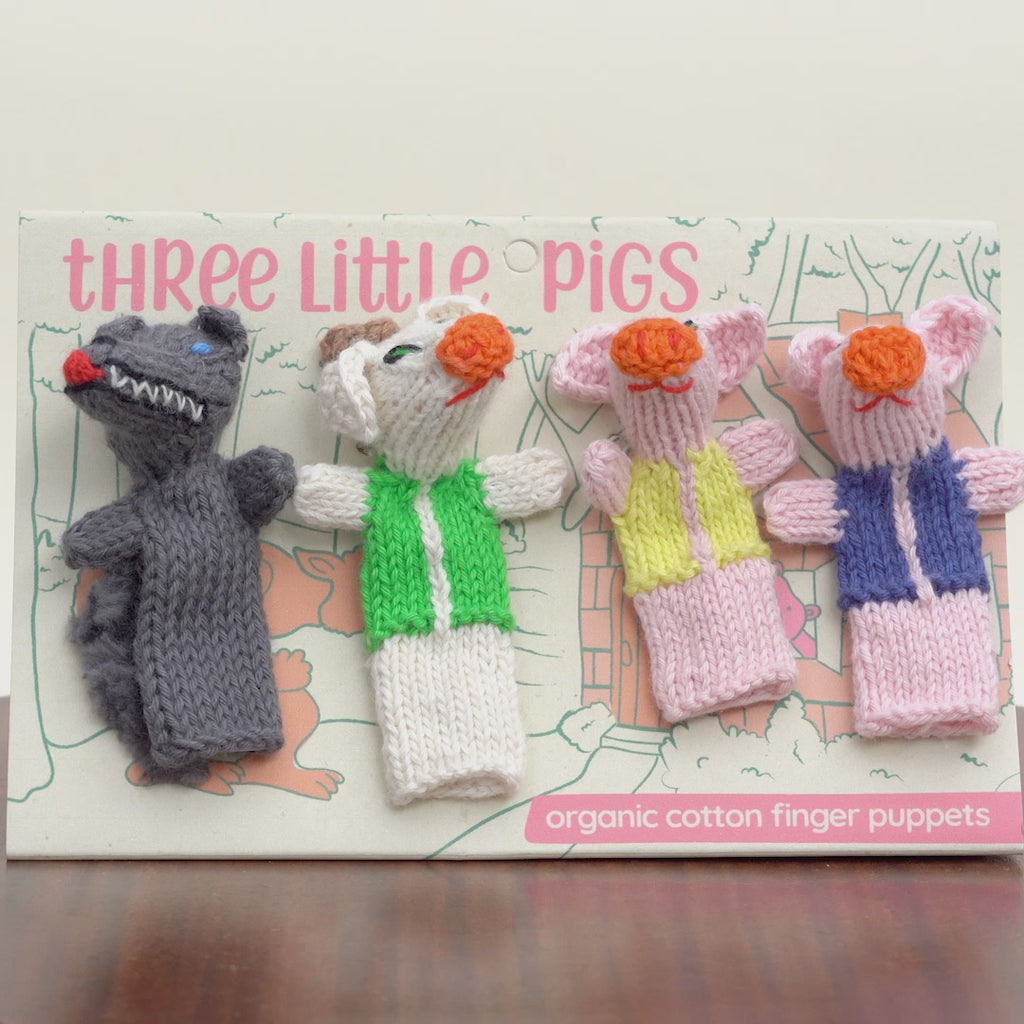 Three Little Pigs Story Set of 4