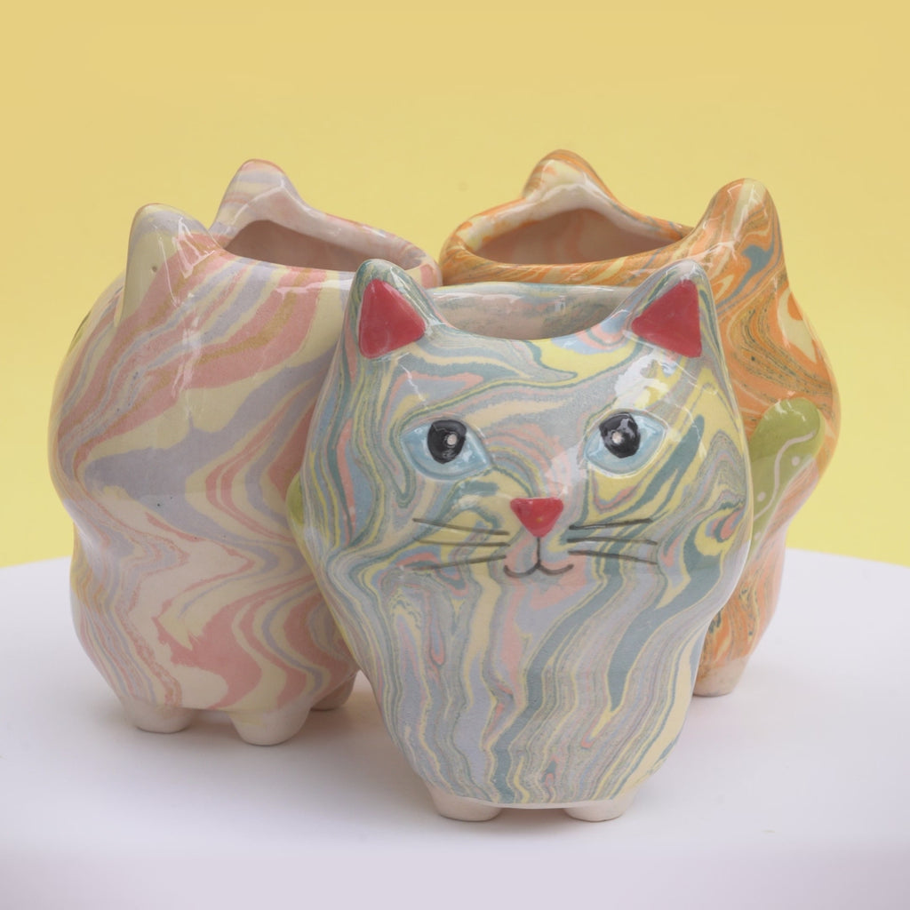 Cat - Plant Pot