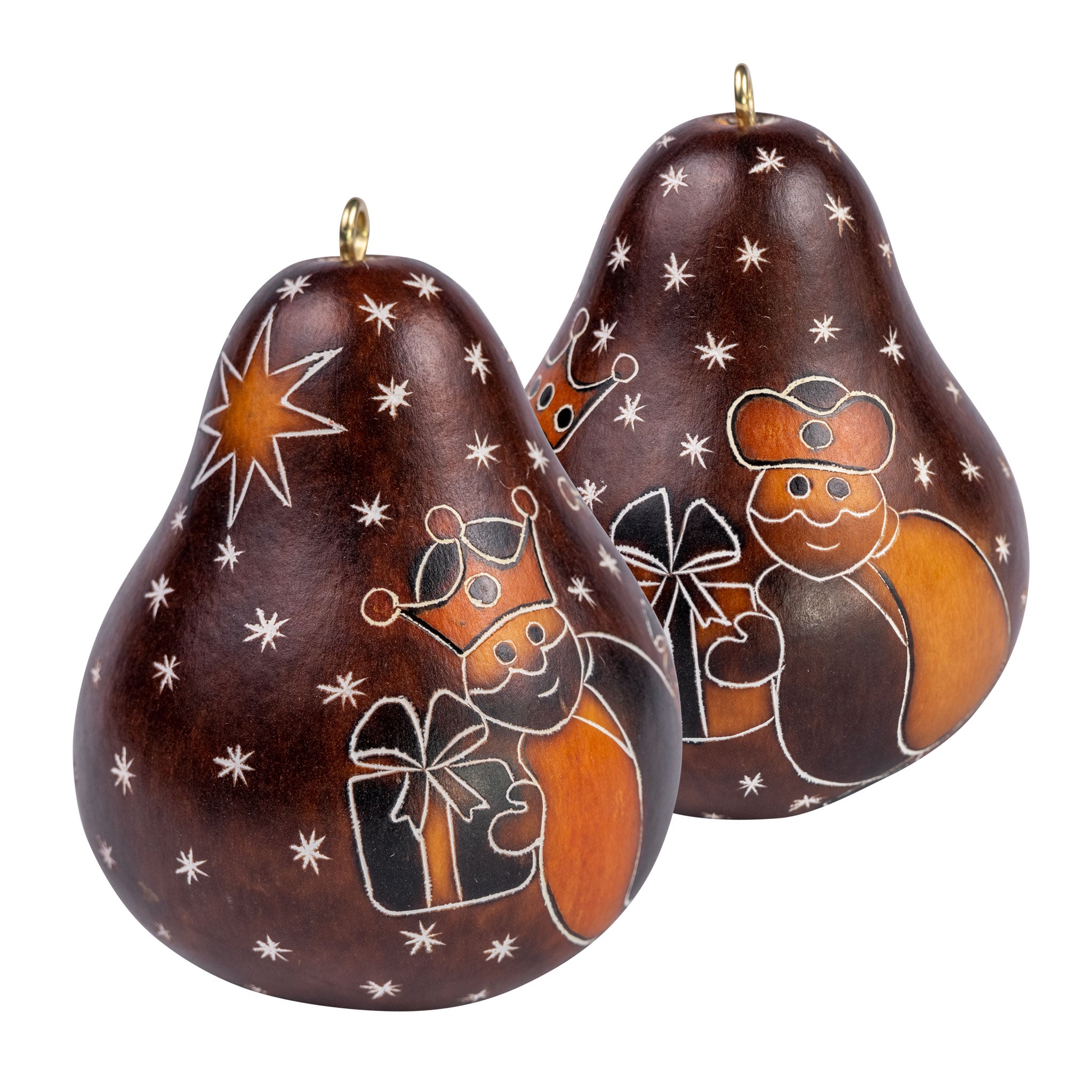 Kings - Mini Gourd Ornament