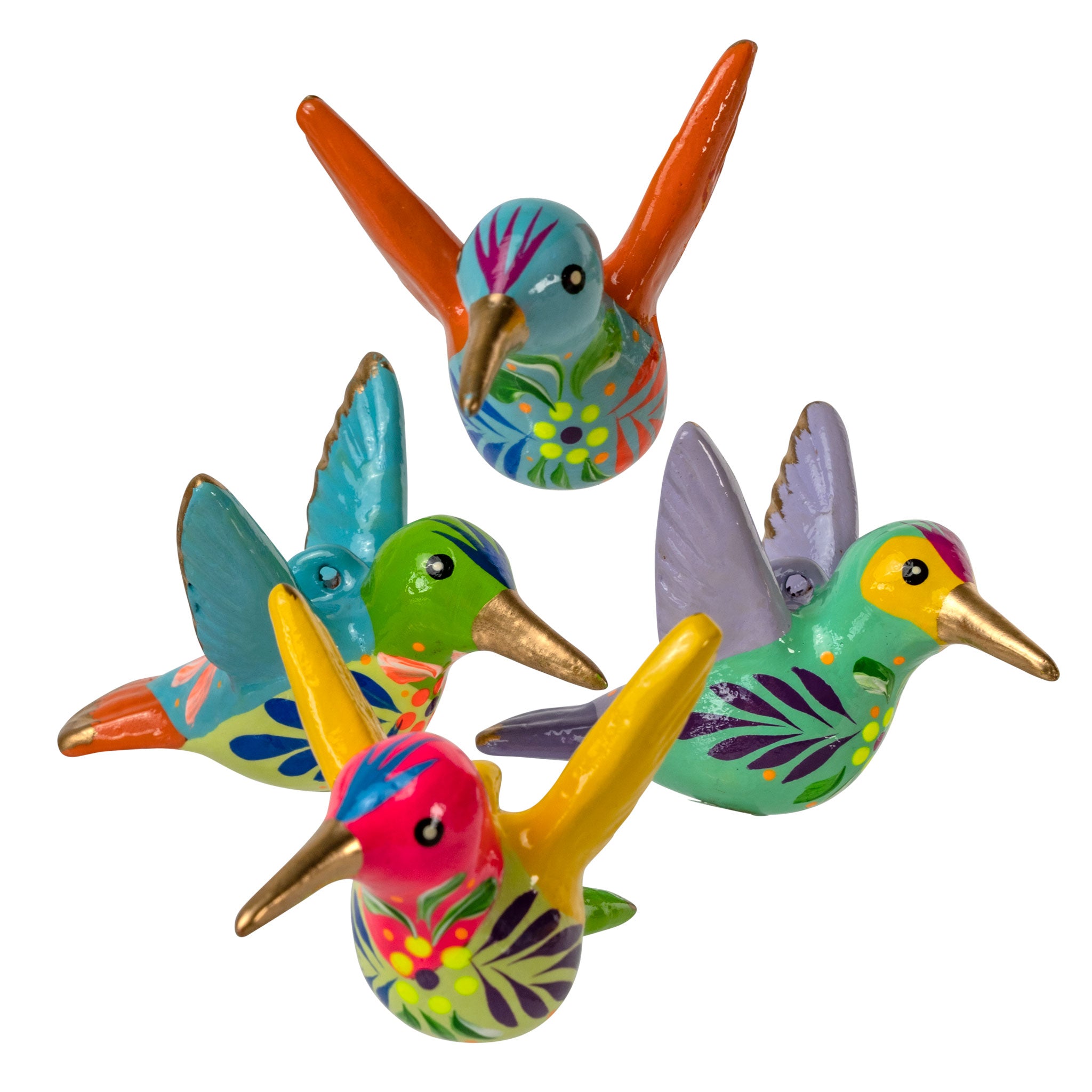 Bird Mix - Confetti Ceramic Ornament  (sold in 12's)