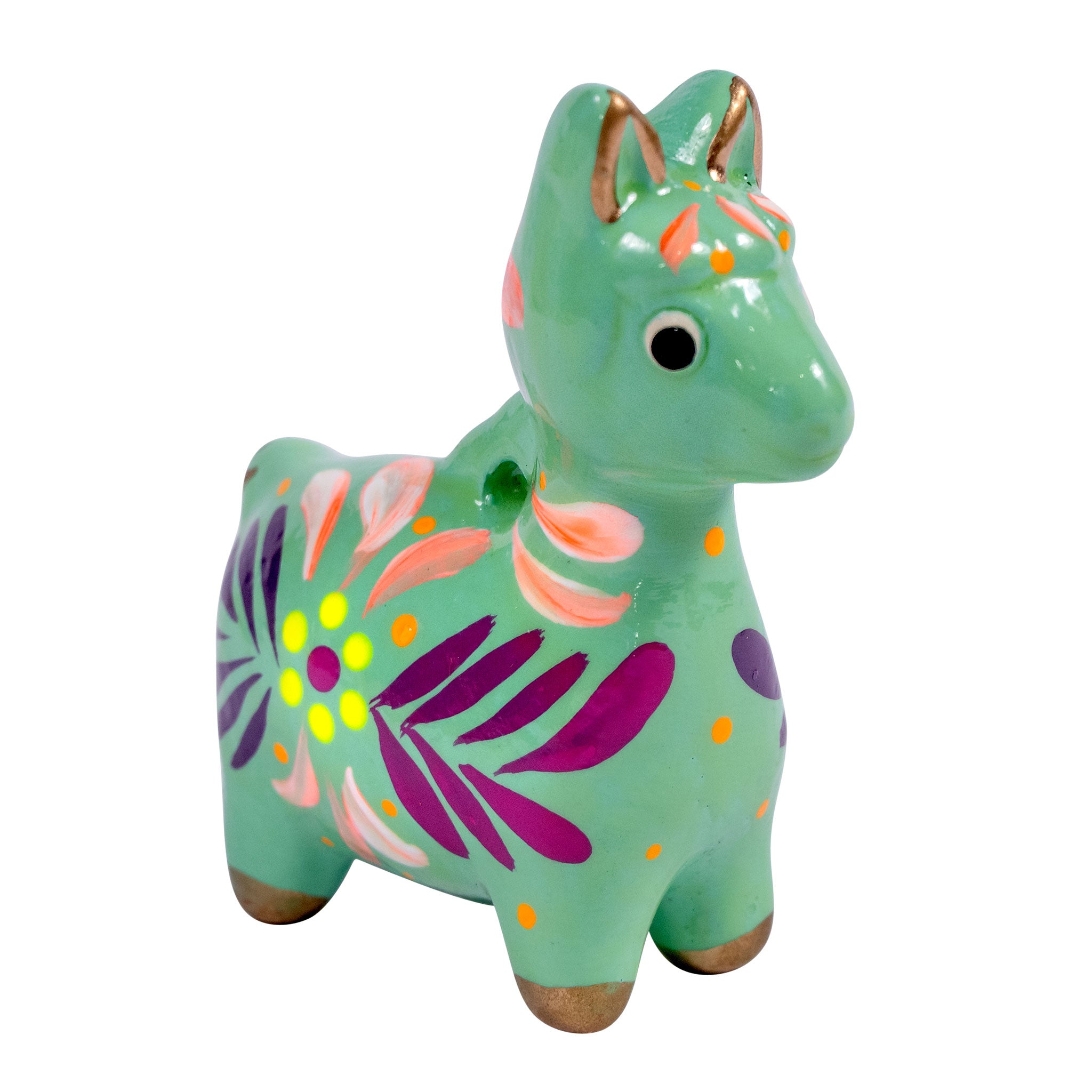 Llama  - Confetti Ceramic Ornament