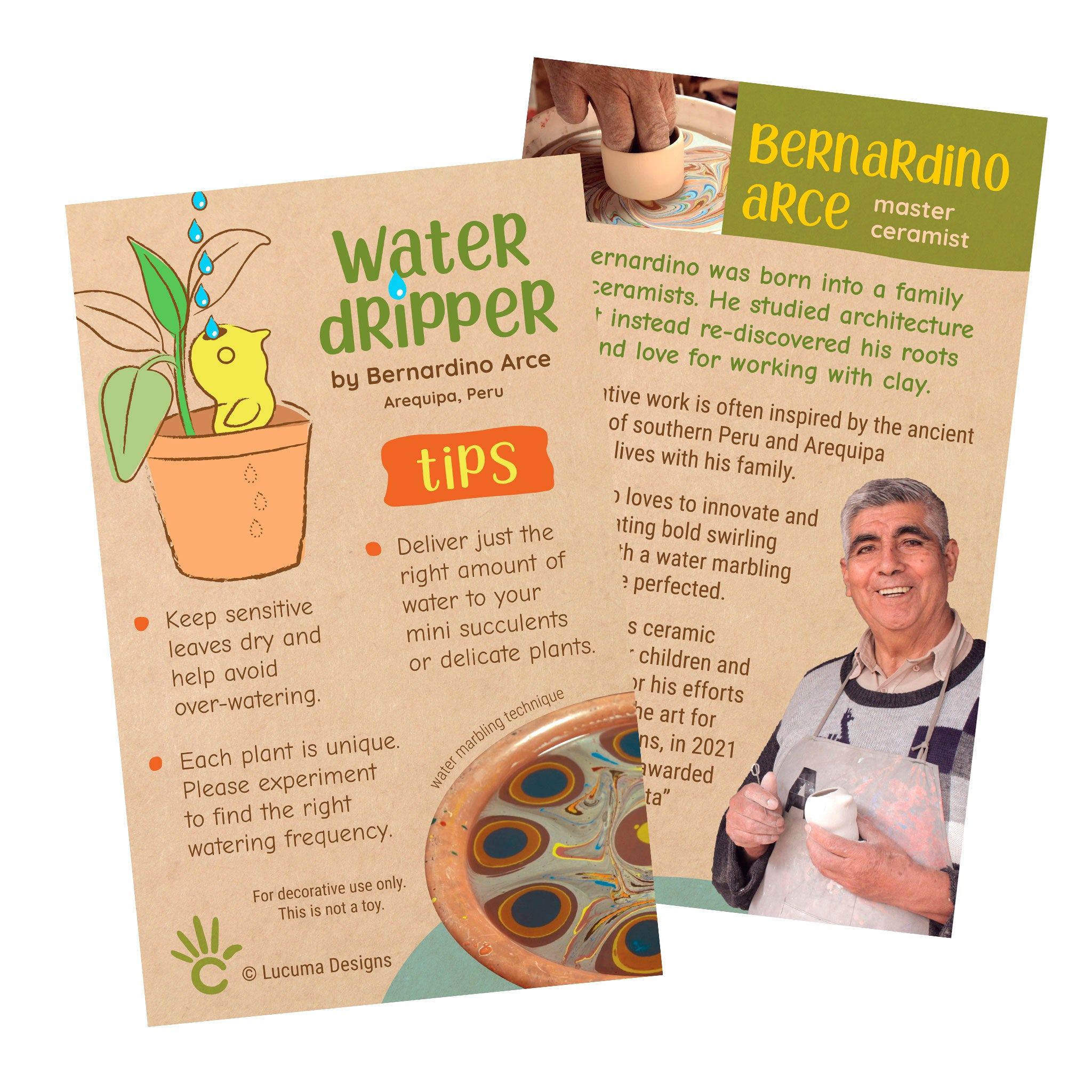 Water Dripper Tag