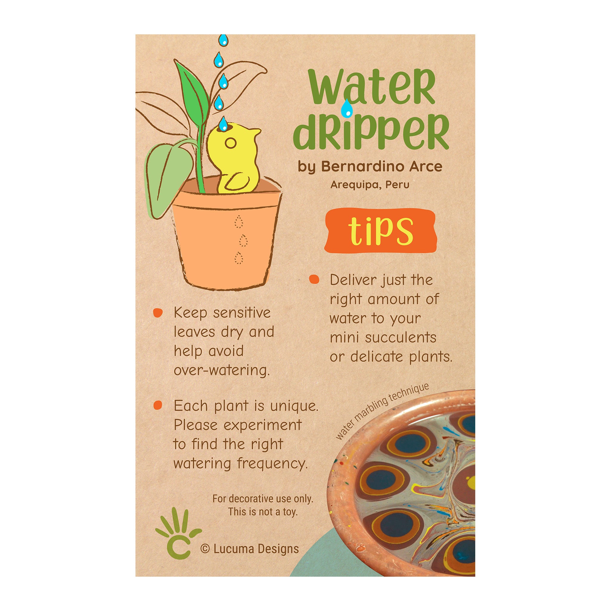 Water Dripper Tag (pack of 10)