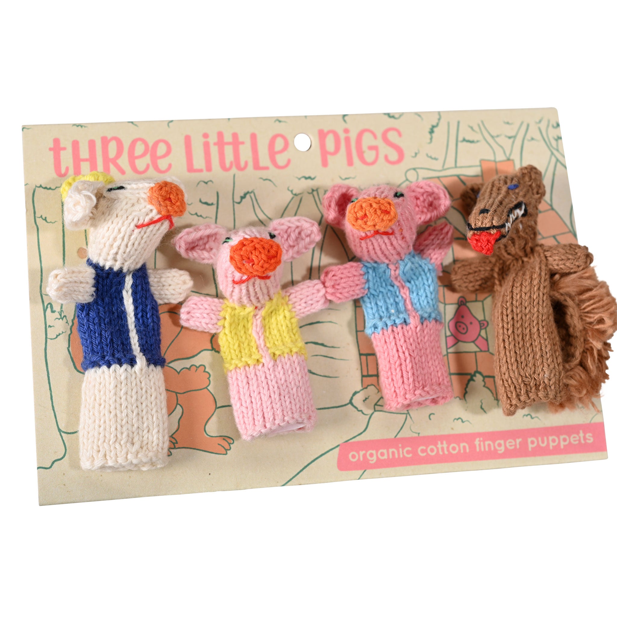 Three Little Pigs Gift Set of 4