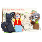 Boy Who Cried Wolf Story Set of 4