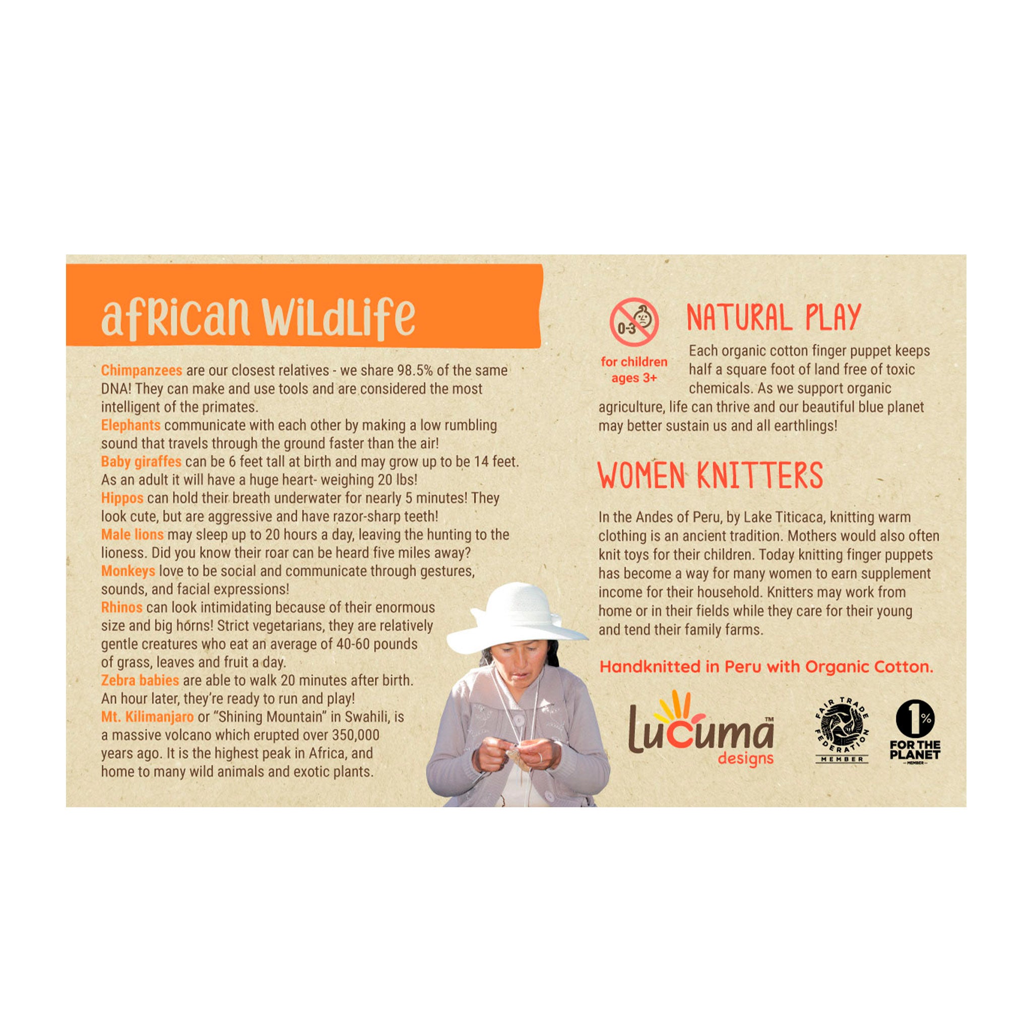 Africa Gift Set of 4