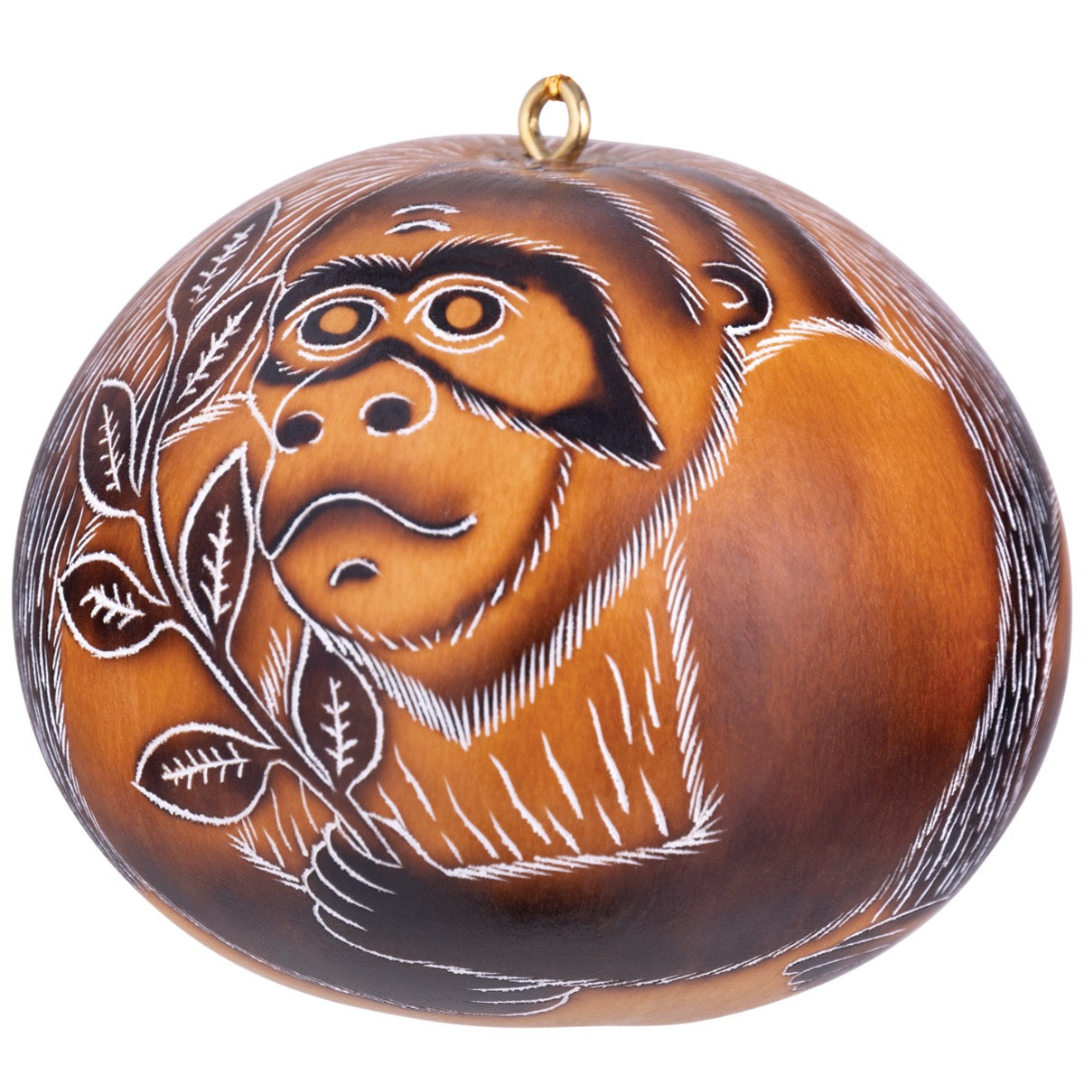 Gorilla - Gourd Ornament