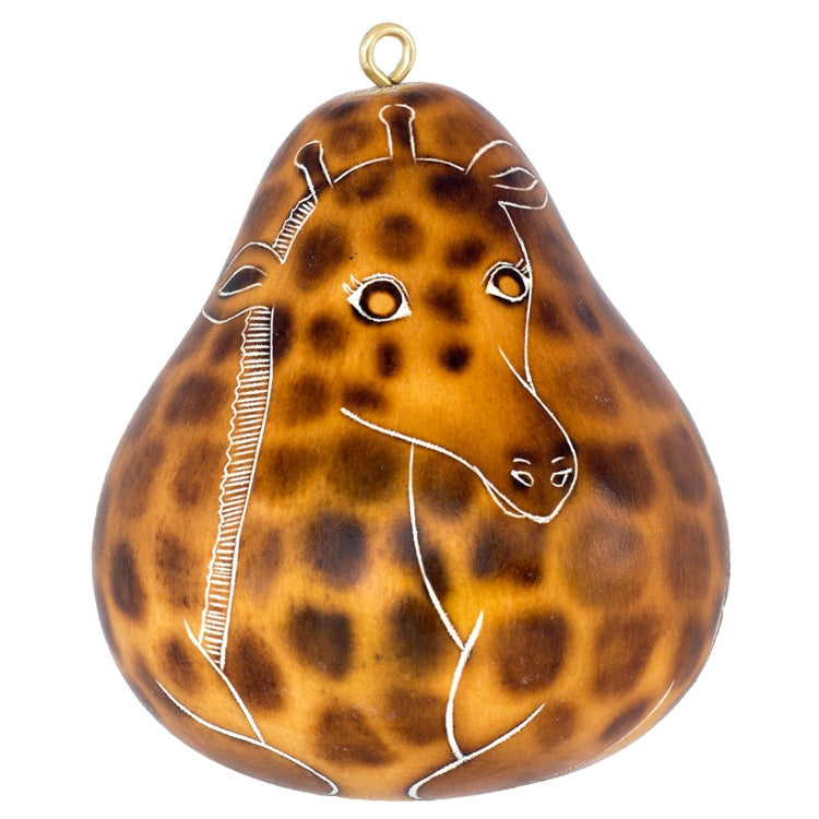 Giraffe - Gourd Ornament