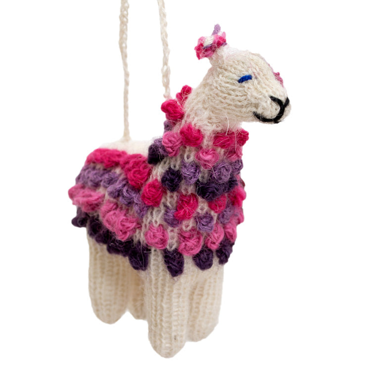 Alpaca  - Alpaca Knitted Ornament