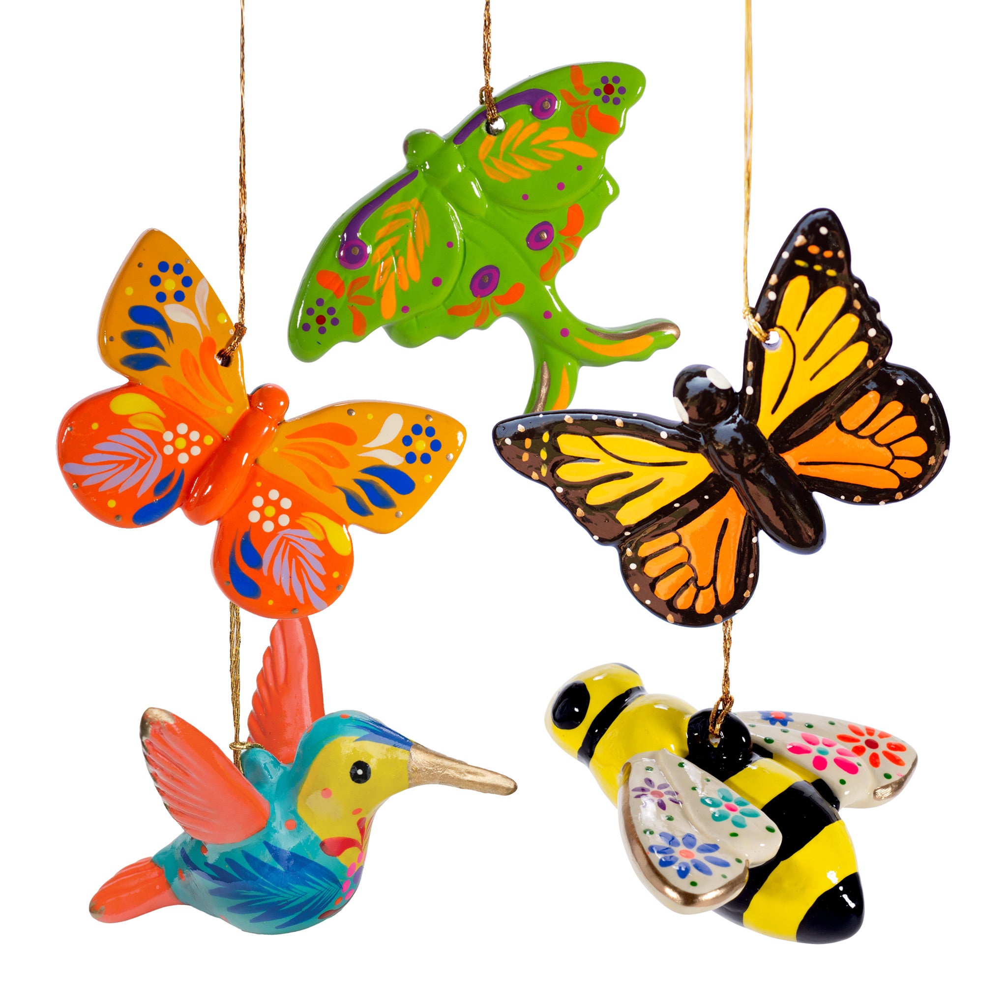Pollinator Mix - Confetti Ceramic Ornament  (sold in 12's)
