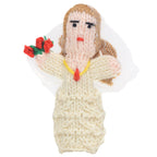 Bride - Bright Organic Cotton Finger Puppet