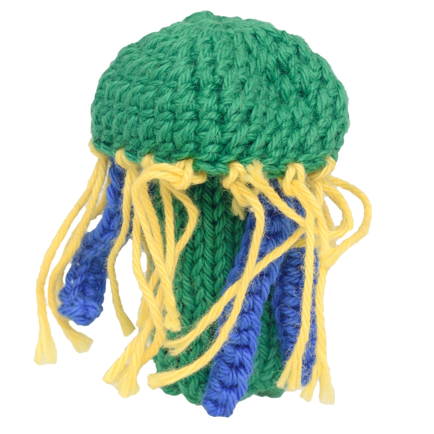 Jelly Fish - Bright Organic Cotton Finger Puppet