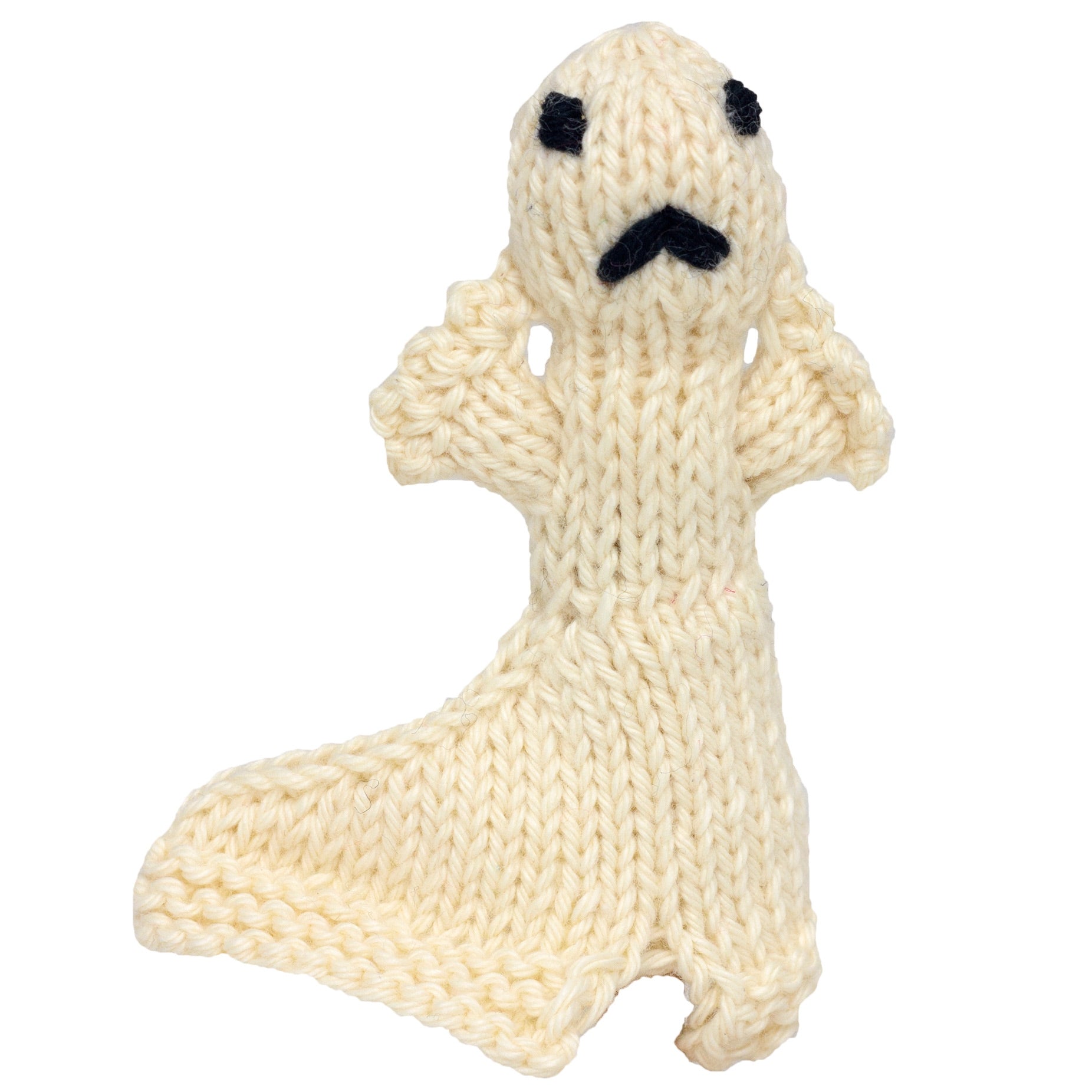 Ghost - Bright Organic Cotton, Halloween Finger Puppet