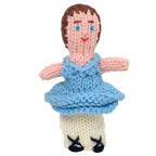 Bailarina - Bright Organic Cotton Finger Puppet